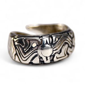 VIKING RING FROM NORWAY, silver 925