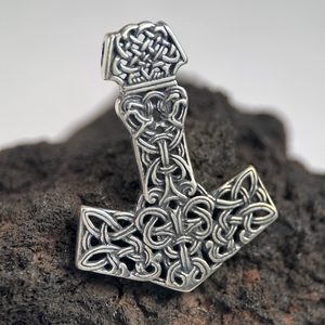 MJÖLNIR Thor's Hammer silver Pendant