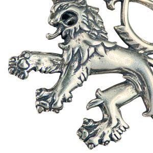SILVER CZECH LION, silver 925, 10 g