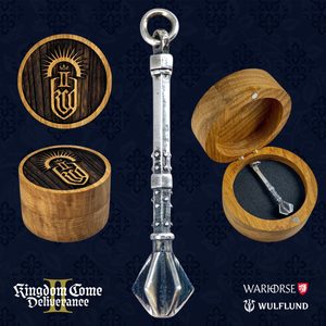 Jan Zizka's Mace, pendant, Kingdom Come: Deliverance II, silver 925/1000