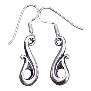 Selkie, boucles d'oreilles, argent 925/1000