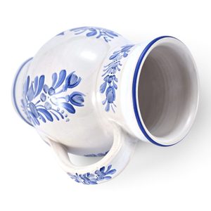 Bemalter Krug, Choden-Keramik, 14 cm