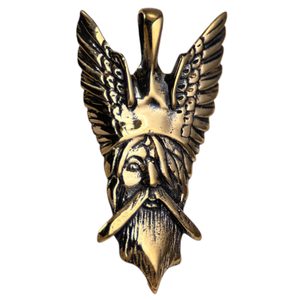 VIKING GOD ODIN, pendant, bronze