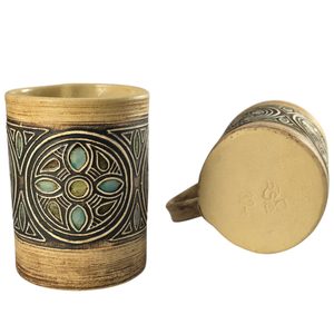 Celtic ceramic mug