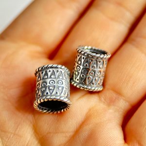 bague de barbe viking, argent sterling