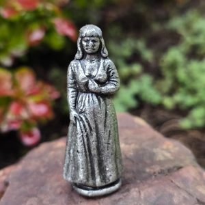 KÖNIGIN, Figurine, Zink