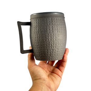 Medieval cup, ceramics, Bohemia, 14th century, replica