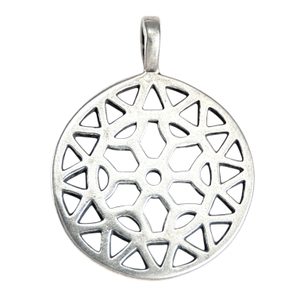 HISTORISCHER ANHÄNGER, Bronzezeit, Silber 925