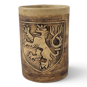 Ceramic mug, Bohemian Lion