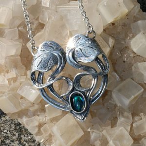 VITALITAS, DES BIJOUX ART NOUVEAU, COLLIER, ARGENT 925, 13 G - COLLECTION ART NOUVEAU{% if kategorie.adresa_nazvy[0] != zbozi.kategorie.nazev %} - BIJOUX EN ARGENT{% endif %}