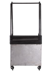 Portable historical wrought iron grill