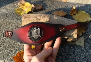 PRAETORIAN, Roman Leather Bracelet