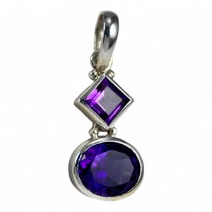 CAIRO, silver pendant, amethyst Ag 925/1000