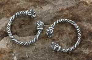 Chat Celtique, bague en argent