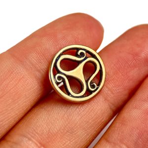 Triskèle, Ceinture décoration, bronze