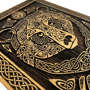 Bear - wooden wall picture 21x30cm