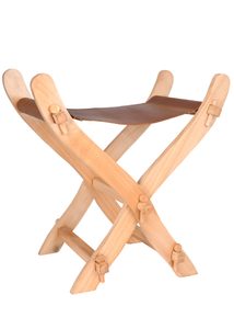 Medieval folding chair