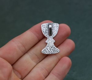 Hussite chalice, pendant silver 925