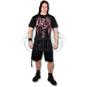 GOTHIC GUARDIAN - T-SHIRT BLACK - T-SHIRTS POUR HOMMES, SPIRAL DIRECT{% if kategorie.adresa_nazvy[0] != zbozi.kategorie.nazev %} - T-SHIRTS, BOOTS - ROCK MUSIC{% endif %}