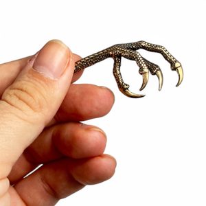 Oiseau griffe pendentif, bronze
