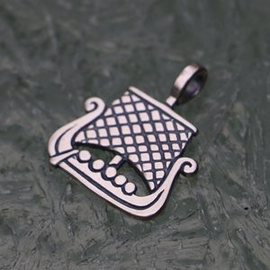 VIKING SHIP, SILVER PENDANT - PENDANTS{% if kategorie.adresa_nazvy[0] != zbozi.kategorie.nazev %} - SILVER JEWELLERY{% endif %}