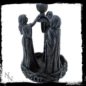 MOTHER, MAIDEN & CRONE INCENSE BURNER - FIGUREN, LAMPEN{% if kategorie.adresa_nazvy[0] != zbozi.kategorie.nazev %} - FIGUREN, DEKORATIONEN{% endif %}