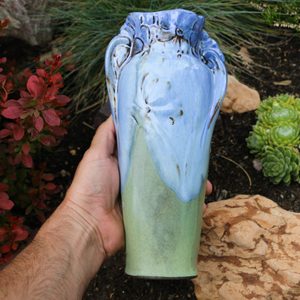 VASE FOR FLOWERS - ART NOUVEAU - RUSTIC CERAMICS{% if kategorie.adresa_nazvy[0] != zbozi.kategorie.nazev %} - CERAMICS, GLASS{% endif %}