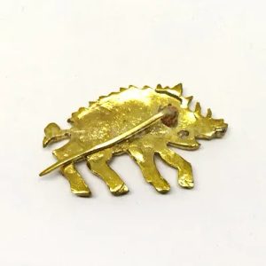 Boar, medieval pilgrim badge