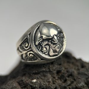 TRIGLAV Slavic Ring Silver 925