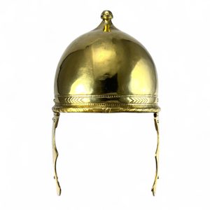 Celtic helmet Montefortino - de luxe, brass, replica