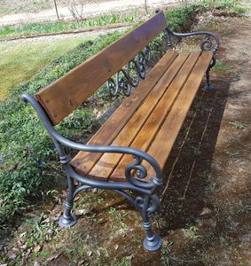 Art Nouveau Park Bench