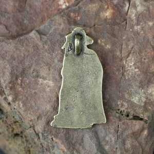 RÜBEZAHL - Mountain Spirit, amulet, zinc, antique brass