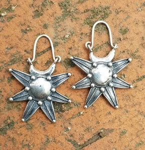 NOVGOROD, EARLY MEDIEVAL VIKING - SLAVIC EARRINGS, SILVER - EARRINGS{% if kategorie.adresa_nazvy[0] != zbozi.kategorie.nazev %} - SILVER JEWELLERY{% endif %}