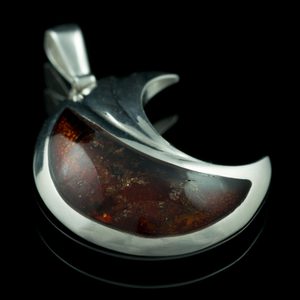 LUNA, PENDENTIF, AMBRE, ARGENT - AMBRE ET ARGENT{% if kategorie.adresa_nazvy[0] != zbozi.kategorie.nazev %} - BIJOUX EN ARGENT{% endif %}