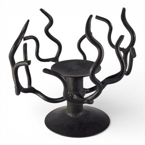 Chandelier en fer forgé, pommier