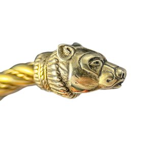 BERSERKER, Bear, brass bracelet
