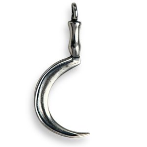 Druid Sickle, pendant, silver