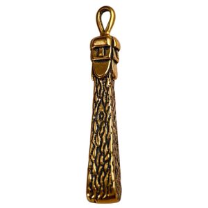 SVETOVID, large Slavic bronze pendant