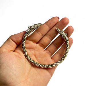THUNDER BIRD, bracelet, brass