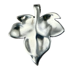 Feuille de lierre, pendentif en argent Lapis