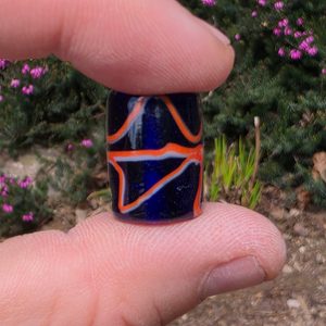 Lampwork bead, glass