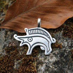 BOAR, SILVER PENDANT - PENDANTS{% if kategorie.adresa_nazvy[0] != zbozi.kategorie.nazev %} - SILVER JEWELLERY{% endif %}