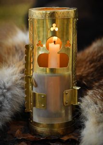 Medieval lantern, brass
