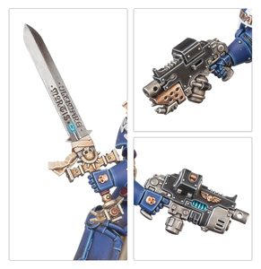 Capitaine des Space Marines de Warhammer 40k en armure Terminator