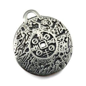 Amulet Wealth Buddhist Feng Shui, silver 925/1000