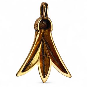 Cigale, pendentif romain-germanique, bronze
