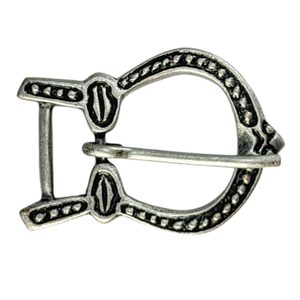 RUS VIKING BELT BUCKLE, antique silver, zinc