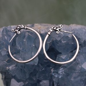 DRAGONS - silver earrings, replicas Golden Horde Ag 925