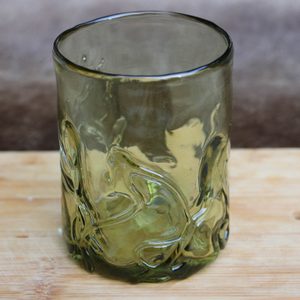 WHISKEY GLASS, Green Forest Glass, 1 pc