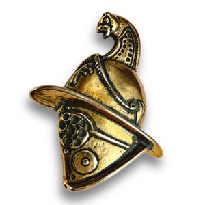 GLADIATOR - Thracian helmet, bronze pendant